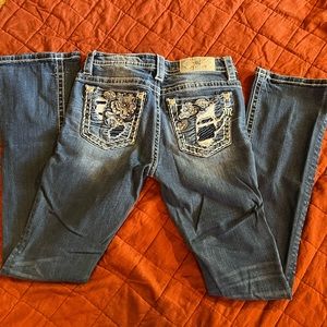 Miss Me slim boot cut size 28